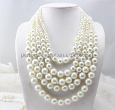 China Lampwork Fashion Jewelry Customized Design Women Hot Selling Handmade Beaded Necklace for sale