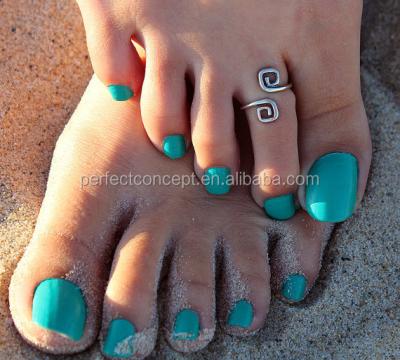 China ALLOY Fashion Metal Toe Ring Foot Jewelry Barefoot Beach for sale