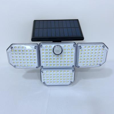 China Borosilicate Glass Waterproof IP6615w Outdoor LED Solar Wall Light for sale