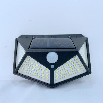 China Outdoor High Brightness Outdoor Waterproof Polysilicon LED Solar Wall Light Four-sided for sale