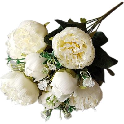 China Various Styles Minimalist Wholesale Custom Peony Pomegranate Artificial Flower for sale