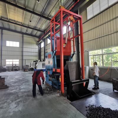 China Factory Full Automatic Inclined Roller Shot Blasting Machine for sale