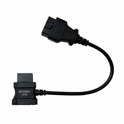 China Fcar MITSUBISHI 12/16 Gasoline Vehicle 12V Connector For Fcar F7S-G F7S-D F7 S-W Diagnostic Scanner Low Price Adapter MITSUBISHI 12/16 for sale