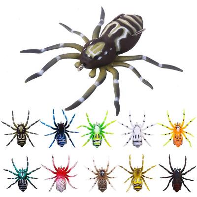 China 7cm/6.4g Durable New Type Floating Soft Mouth Bass Bait Lure Spider Bait Cock Bait for sale