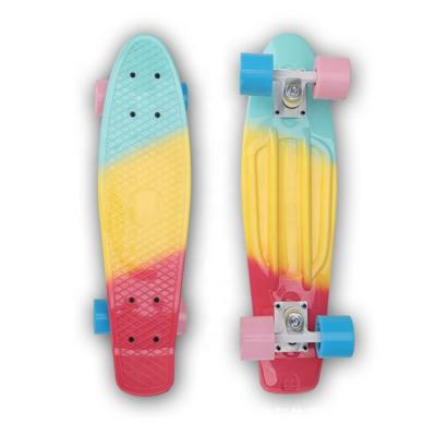 China Outdoor activities skateboard fish board wholesale plastic skateboard for sale