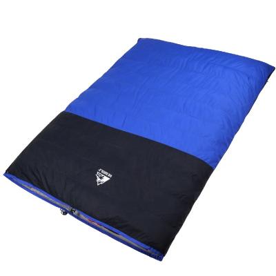 China Portable Ultralight Outdoor Adult High Quality Double Slot Down Sleeping Bag for sale