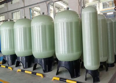 China Anti Rust Fiberglass FRP Pressure Vessel Tank Water Softener Resin Tank Easy Installation for sale