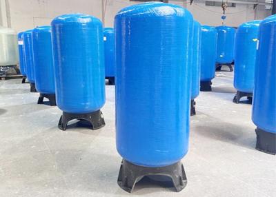 China Lightweight FRP Water Softener Tank , Water Septic Tank For Industrial Water Purity for sale