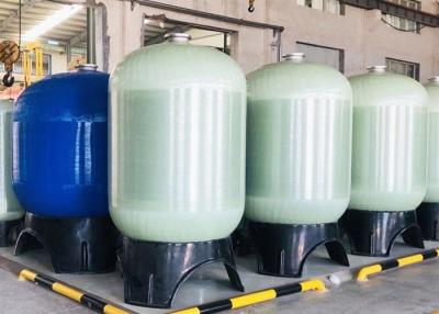 China 1000L Capacity Fiberglass FRP Storage Tank UV Resistance Above Ground Installation for sale