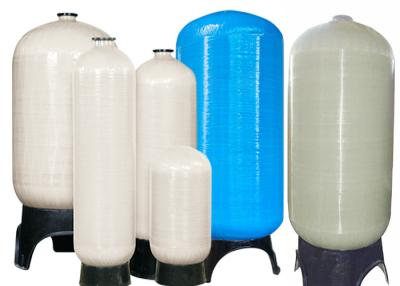 China Long Term FRP Storage Tank Fiberglass Water Softener Tank Customized Color for sale