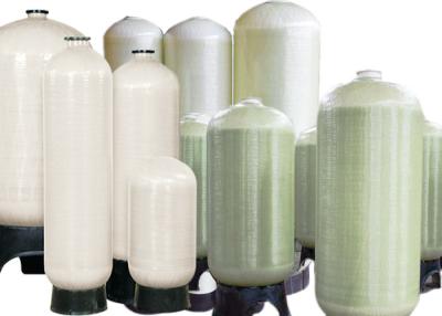 China Hard Water Softener PE Liner FRP Tank For Ion Exchange And Activated Carbon for sale