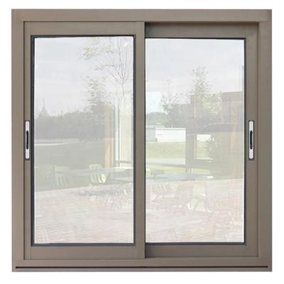 China Folding Screen Standard High Quality Aluminum Sliding Glass Window With German Hardware for sale