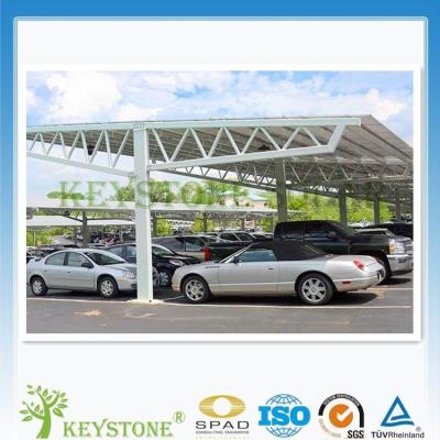 China Commercial Low Cost Solar Parking Lot With Solar Racks for sale