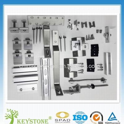 China Low Price Solar Mounting System Complete Set Roof Panel Mounting Solar Energy Fastener For Tile Roof PV Mounting System for sale