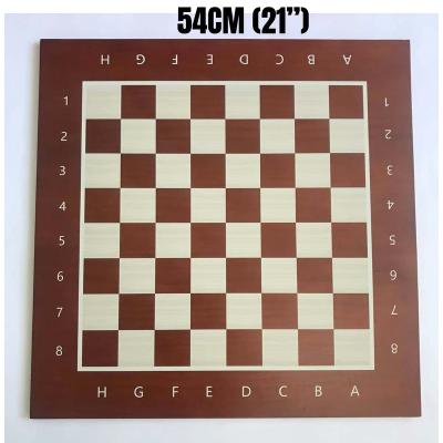 China Large Deluxe Red Wooden Chess Board Size 21