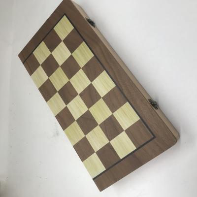 China Portable Chess Set Cheap Magnetic Folding Wooden Chess Set 15