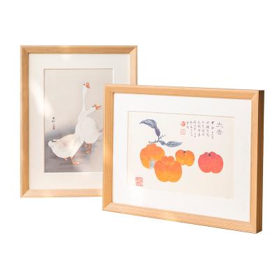 China Home Decor New Arrival Eco-friendly Material Home Decor For Table Wall Picture Puzzle Photo Frame Glass Wood Wholesale for sale