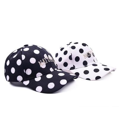 China JOINT Wholesale Custom Letter Printing Spotted Hat Outdoor Sports Baseball Cap for sale