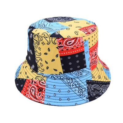 China Fashion\Comfortable\Durable Wholesale Custom Logo Design Embroidery Printed Reversible Bucket Hat for sale