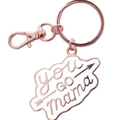 China Promotion Gift Sample Custom Design Own Logo Manufacturer Provided Metal Key Chains Zinc Alloy Metal Keychains Metal Crafts for sale