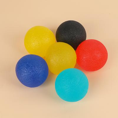 China TPR Round Shaped Therapeutic Finger Trigger Exerciser Hand Grip Ball For Hand Squeezing for sale