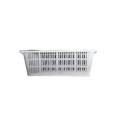 China Factory Directly Sustainable Wholesale Large Strainer Kitchen Rectangle Plastic Basket for sale