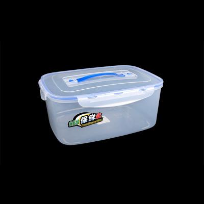 China Good Quality Sustainable Square Four Buttons Seal Organizer Car Plastics Clear Storage Boxes for sale