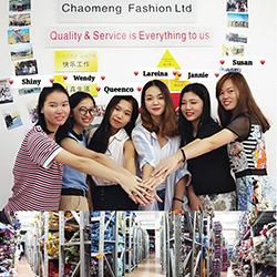 Verified China supplier - Guangzhou Yuexiu Chaomeng Fashion Dress Firm