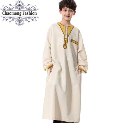 China 872# new design clothing muslim muslim thobe boy islamic clothing kids wear abaya for sale