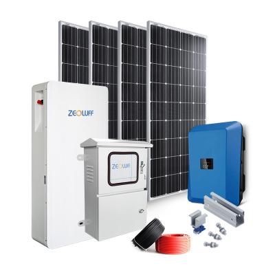 China Home Solar System Hot Selling Hybrid Solar Power System for sale