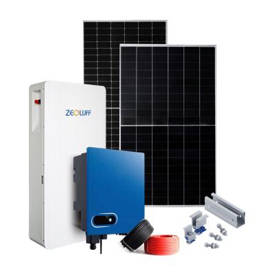 China High Quality Home Solar Panel Installation Grid Tie System for sale