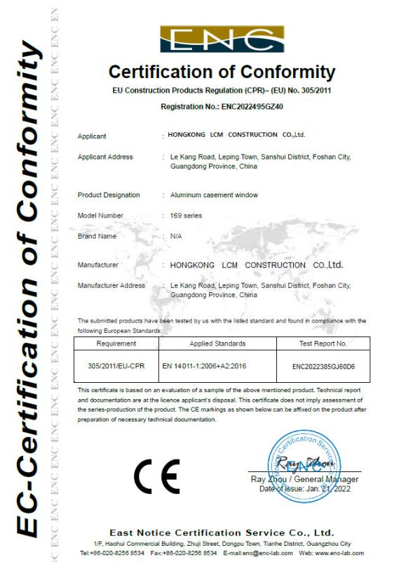 EC - HongKong LCM Construction Co., Limited