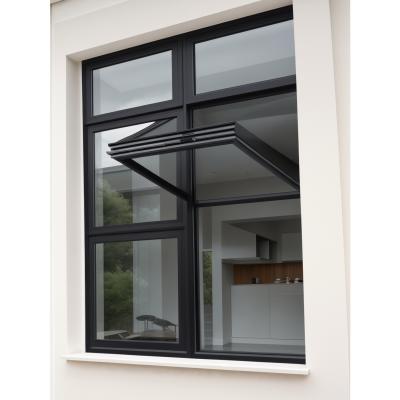 China OEM / ODM Powder Coating Folding Glass Windows Aluminium Alloy For Business for sale