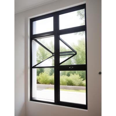 China Flexible Single / Double / Triple Glass Windows Folding Aluminum for sale