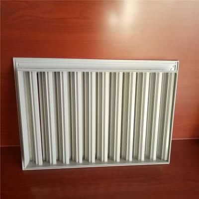 China Adjustable External Aluminium Window Louvres Exterior Customized for sale