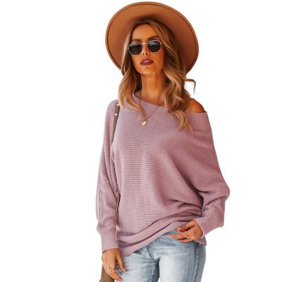 China New Product Breathable Woman Sweater Custom Neck Knitted Women's Sweaters Plus Size Sweaters for sale