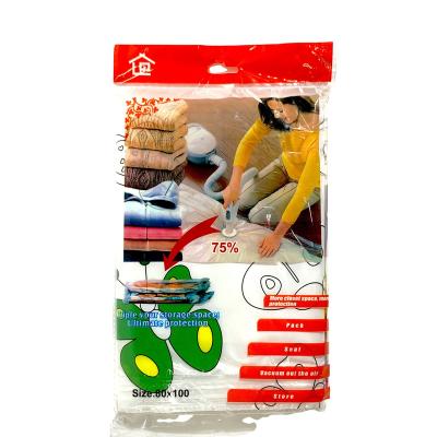 China Pattern Minimalist Colorful Printed Vacuum Bag 80x100cm for sale