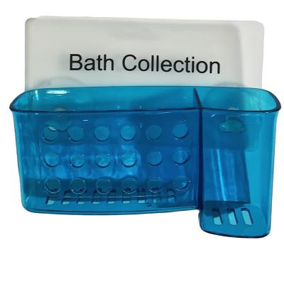 China Simple Bathroom Accessories Powerful Suction Cup Bathroom Basket for sale