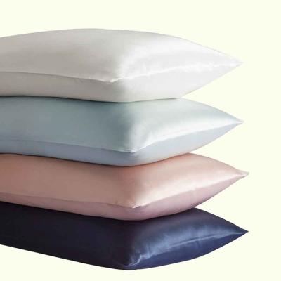 China Folded Envelope Closure RPET Satin Sublimation Silky Pillow Cases for sale