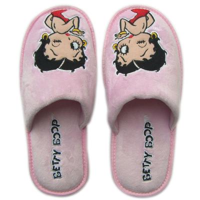 China Lightweight Cute Kid Pink Terry Towel Hotel Slippers With Logo Embroidery for sale