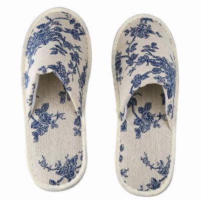 China HOT SALE Wholesale Woman Sleep Hotel / Men Bathroom Slipper With Dot Sole for sale