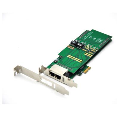 China As Fast Delivery Two PRI E1 T1 J1 TE220E Digital Voice Card Asterisk E1 Card Digital IP PBX Server ISDN for sale