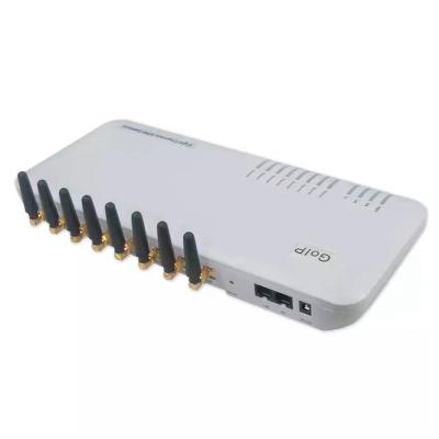 China gsm to original hot sale voip gateway 4G goip8 SIM Server call stop gsm voip gateway for sale