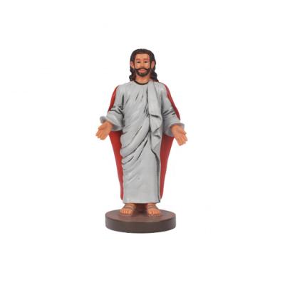 China Europe Resin Jesus Piece Statue Religious Jesus Christ Figurine Small For Kids Christian Sculpture for sale