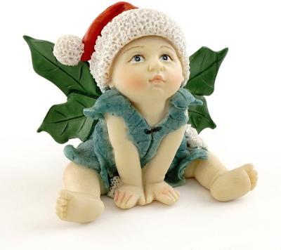 China Europe Miniature Garden and Mini Greenhouse Christmas Fairy Baby Figurine for sale