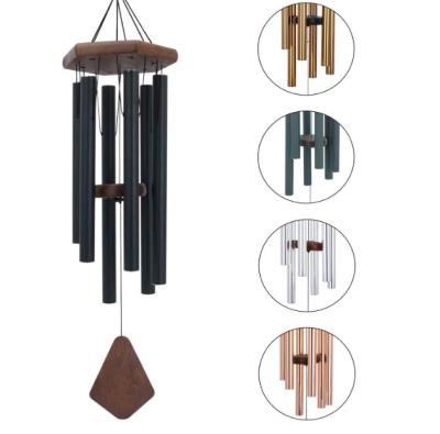 China Europe Memorial Wind Chimes Large Outdoor Deep Tone, 30 Inch Wind Chime Outdoor, Sympathy Wind-chime Personalized with 6 Tuned Tubes for sale