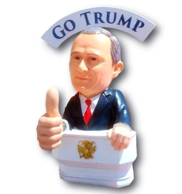 China Custom Flip Fingers Vladimir Putin Bobble Doll from Europe - Bobblehead Style GO Trump (Discontinued by Manufacturer) for sale