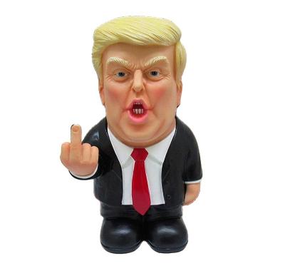 China President's Salute - China Trump Flipping Middle Patriotic Political Bird Figure Finger MAGA Statue for sale