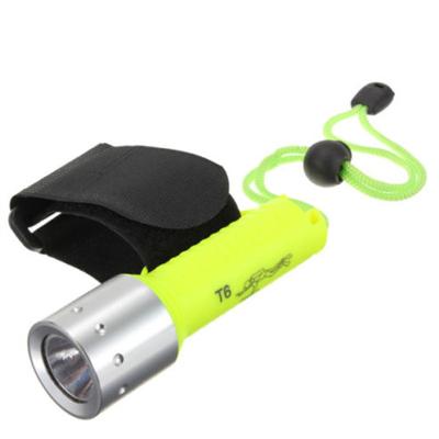 China ABS T6 Troch Camping Handheld Rechargeable Flashlight 10W Led Flashlight For Diving for sale