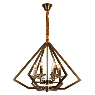 China Industrial Modern Indoor LED Chandelier Dining Room Hotel Decoration Style Pendant Lamp for sale